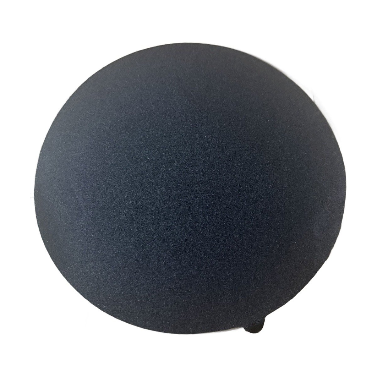 Velvet polishing disc black